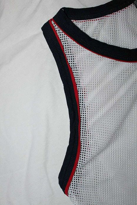 Мужская Белая Майка в Сетку «VERSACE» (SIZE M)