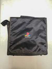 Mala / bolsa PlayStation 1 (Nova) & Pin PlayStation 1 (Novo)