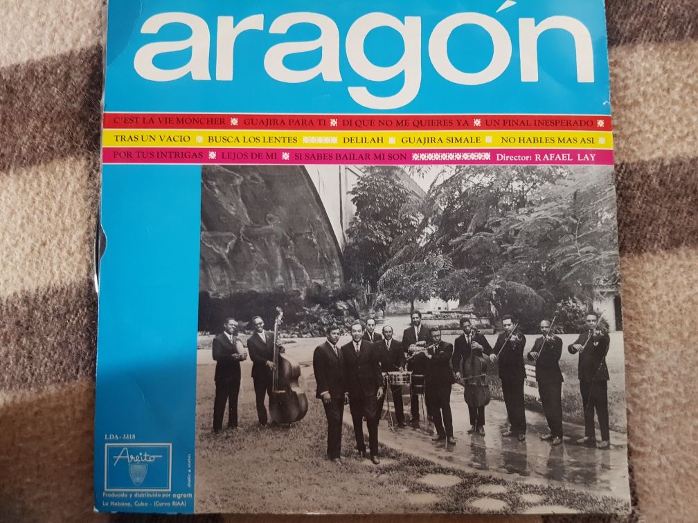 Vinyl Orguesta Aragon Areito Cuba