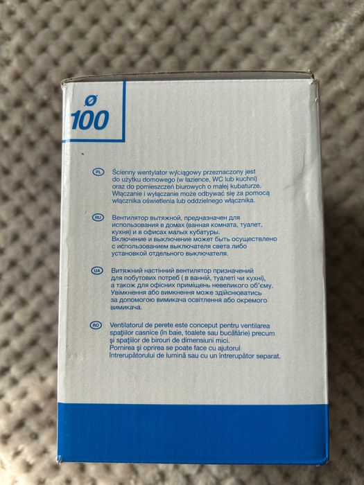 Wentylator ścienny wyciągowy LM Celcia 10W 125mm