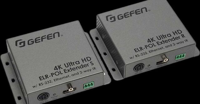 Gefen EXTENDER EXT UHD CAT5 ELRPOL, matryce, przełączniki, splittery