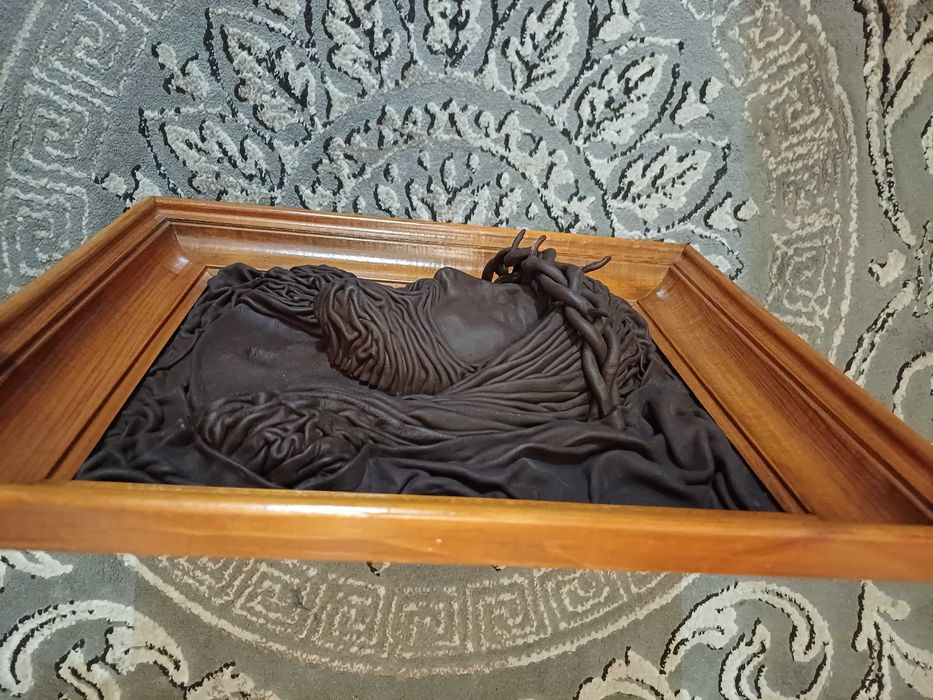 OBRAZ obraz jest ROBIONY ze skóry