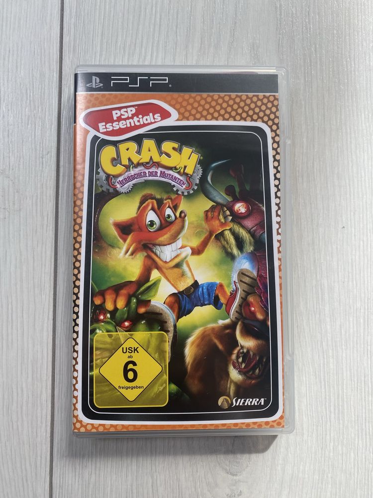 Gra na psp Crash Herrcher der Mutanten