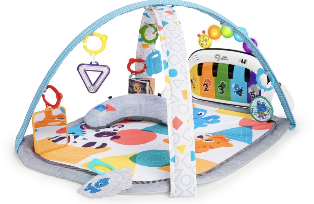 Розвиваючий килимок Baby Einstein "Kickin' Tunes" з яскравими дугами