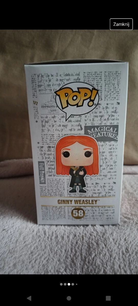 Ginny Weasley Harry Potter Funko Pop