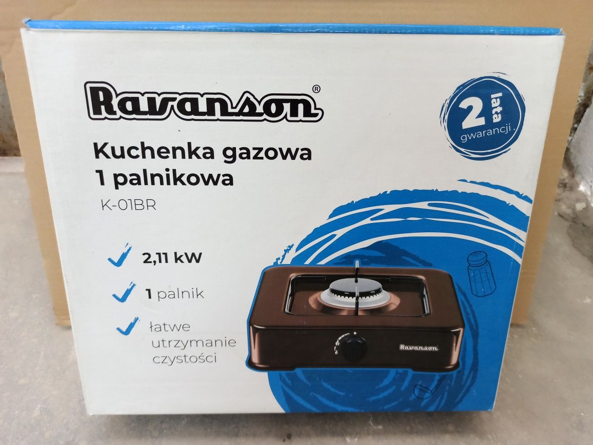 Портативна газова плита Ravanson K-01BR