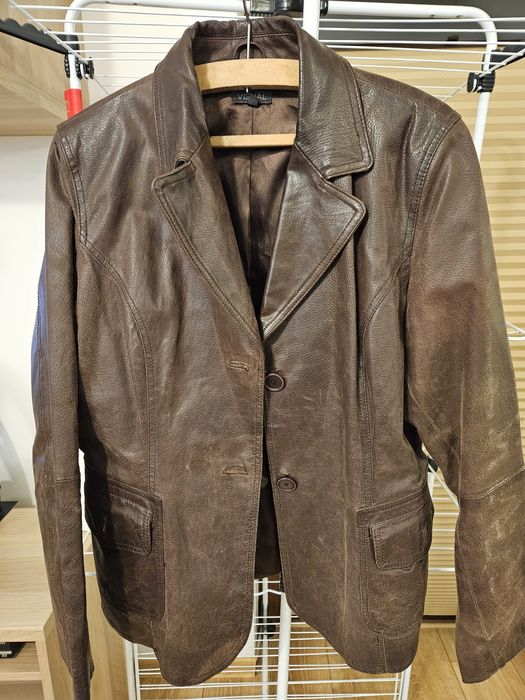 Kurtka/marynarka gruba skóra naturalna r.42