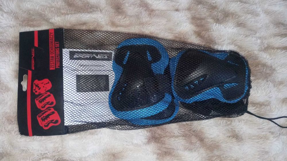 Zestawy ochraniaczy Sportvida SV-KY0005 black/blue S