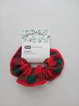 Gumka do włosów w kratkę scrunchie
