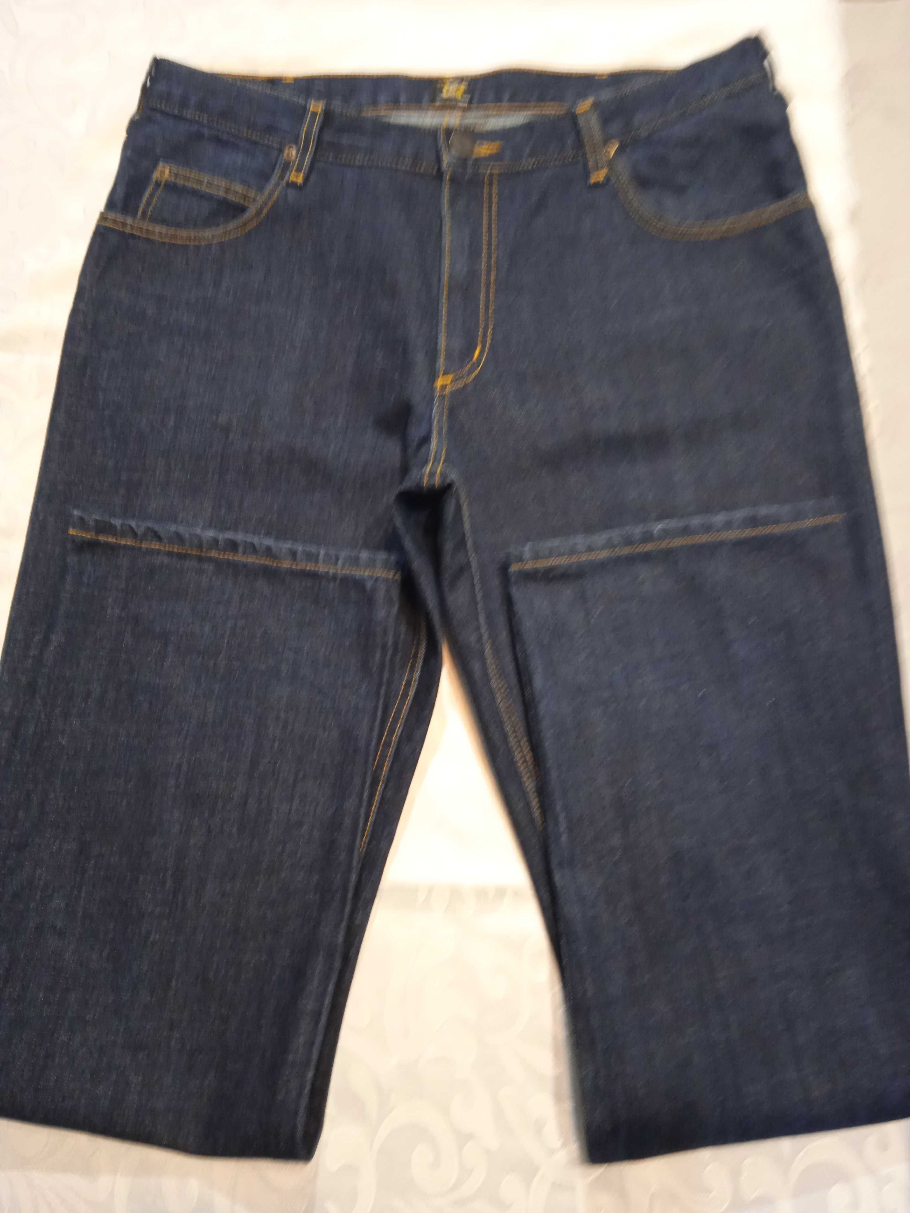 Lee Brooklyn Comfort Nowe granatowe spodnie jeansy W36 L32