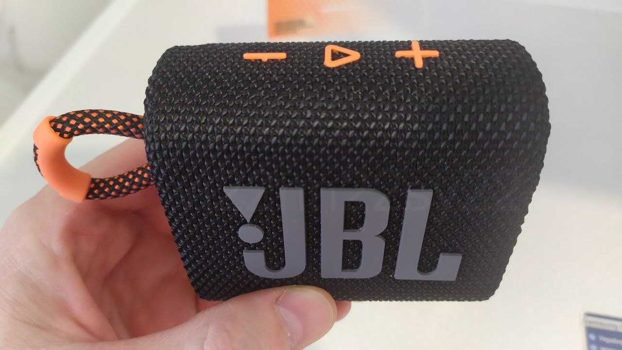 JBL GO 3 портативна блютуз колонка