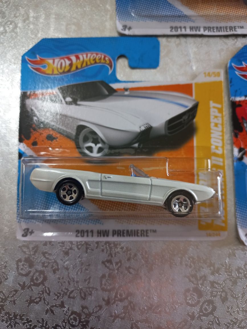 Hot Wheels - Pack 3 - 63 Ford Mustang II Concept