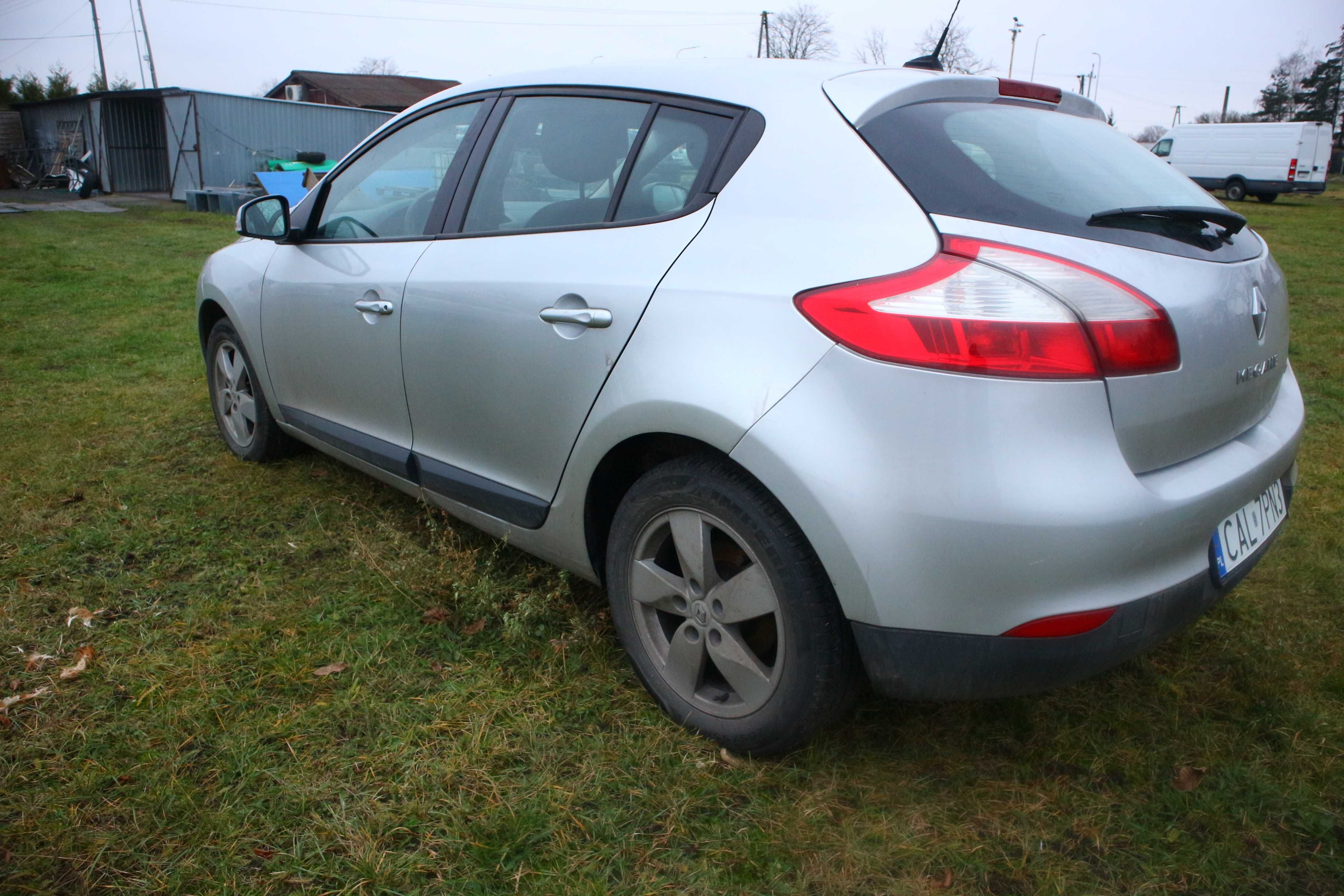 Renault Megane  Zarejestrowany Gaz Uszkodzony silnik Możliwa Zamiana