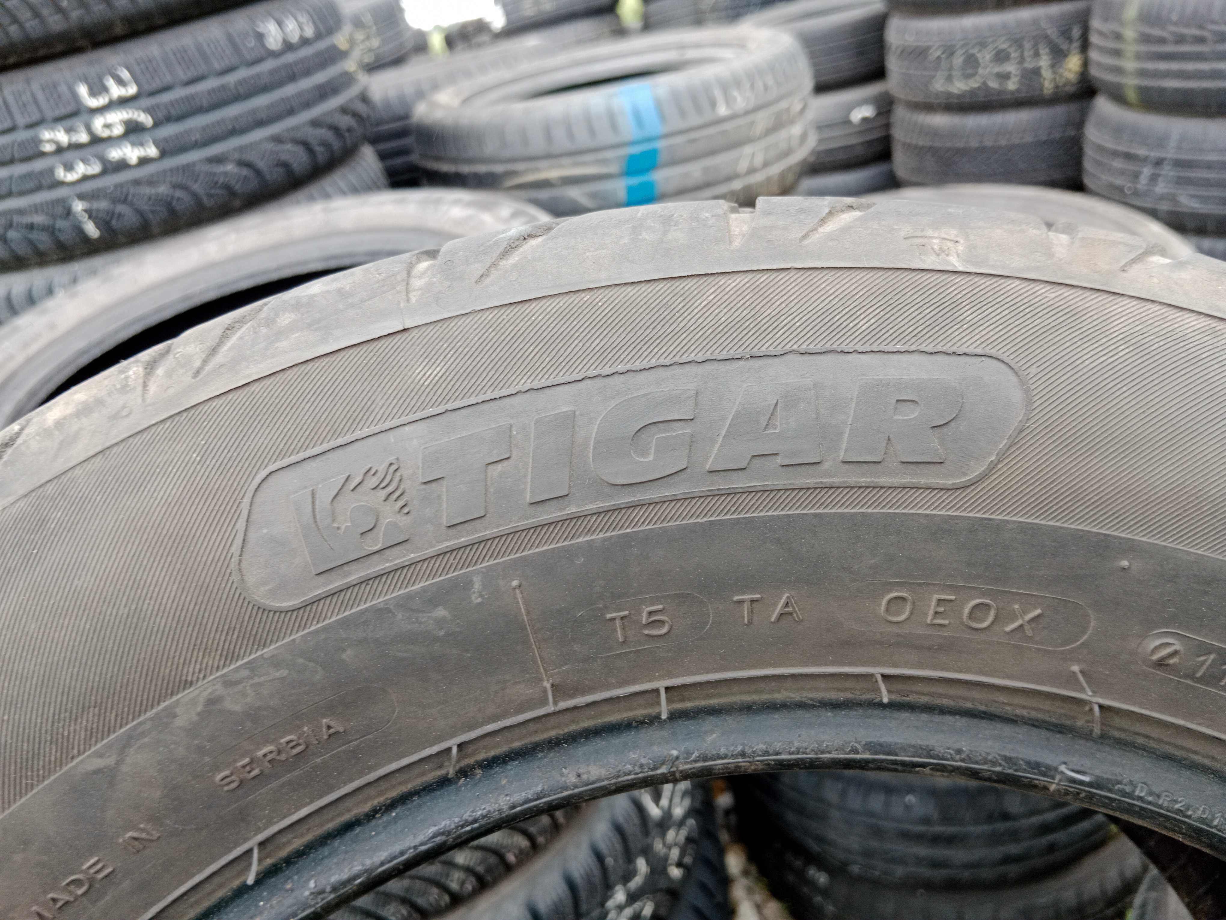 Opona używana letnia 195/65R15 Tigar High Performance 1szt.