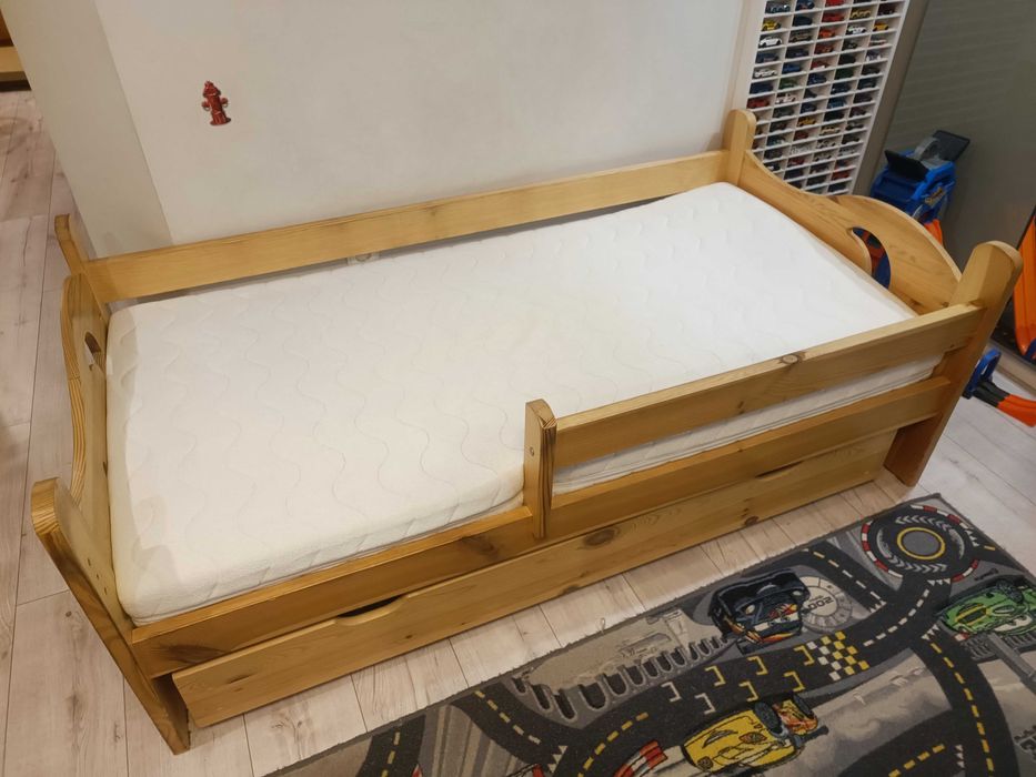 Łóżko dziecięce 80x160 z materacem Koło