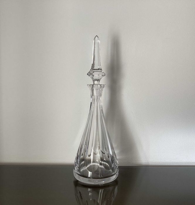 Garrafa de cristal marca Atlantis sem uso