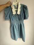 Urocza sukienka na zatrzaski Jeans Object