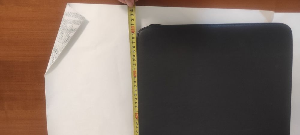 Teczka, aktówka A4 ECOSKÓRA CZARNA