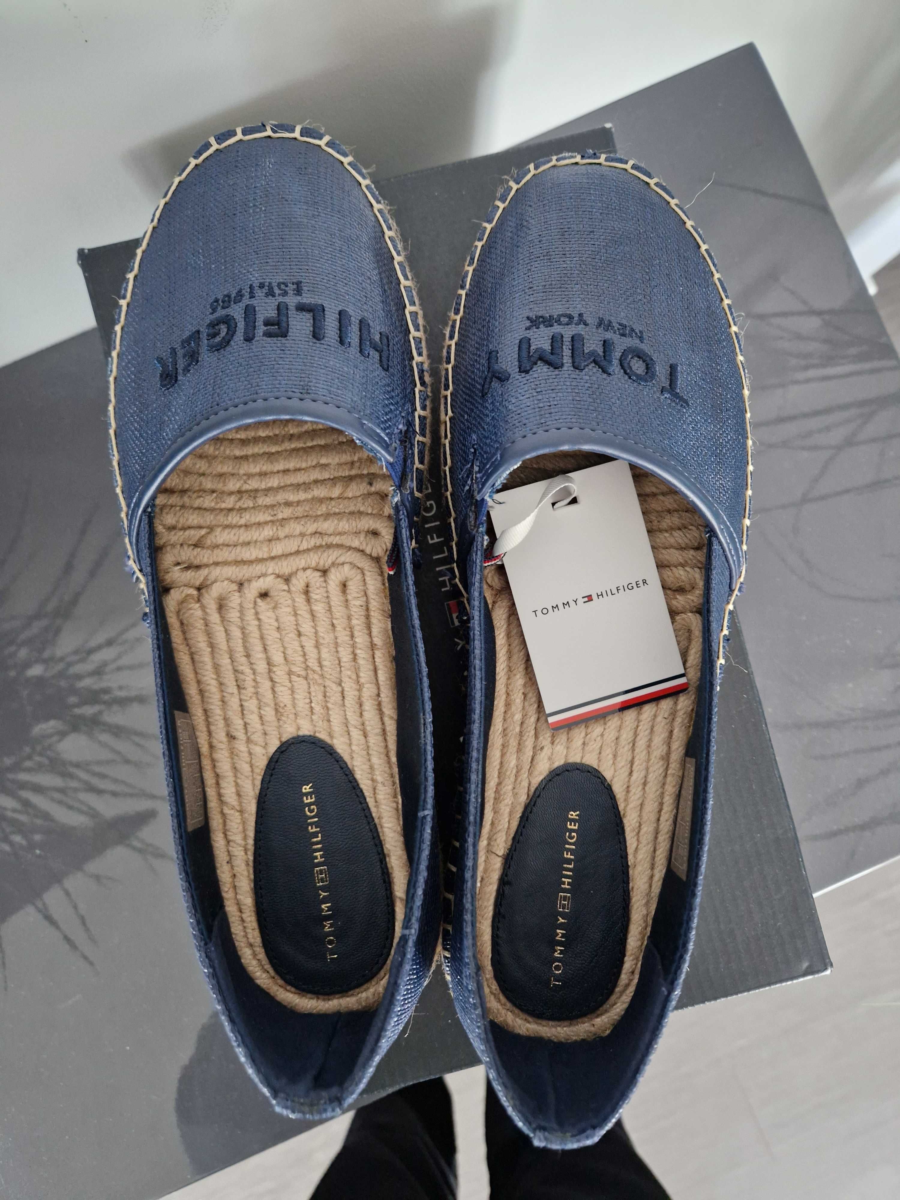 Oryginalne espadryle Tommy Hilfiger