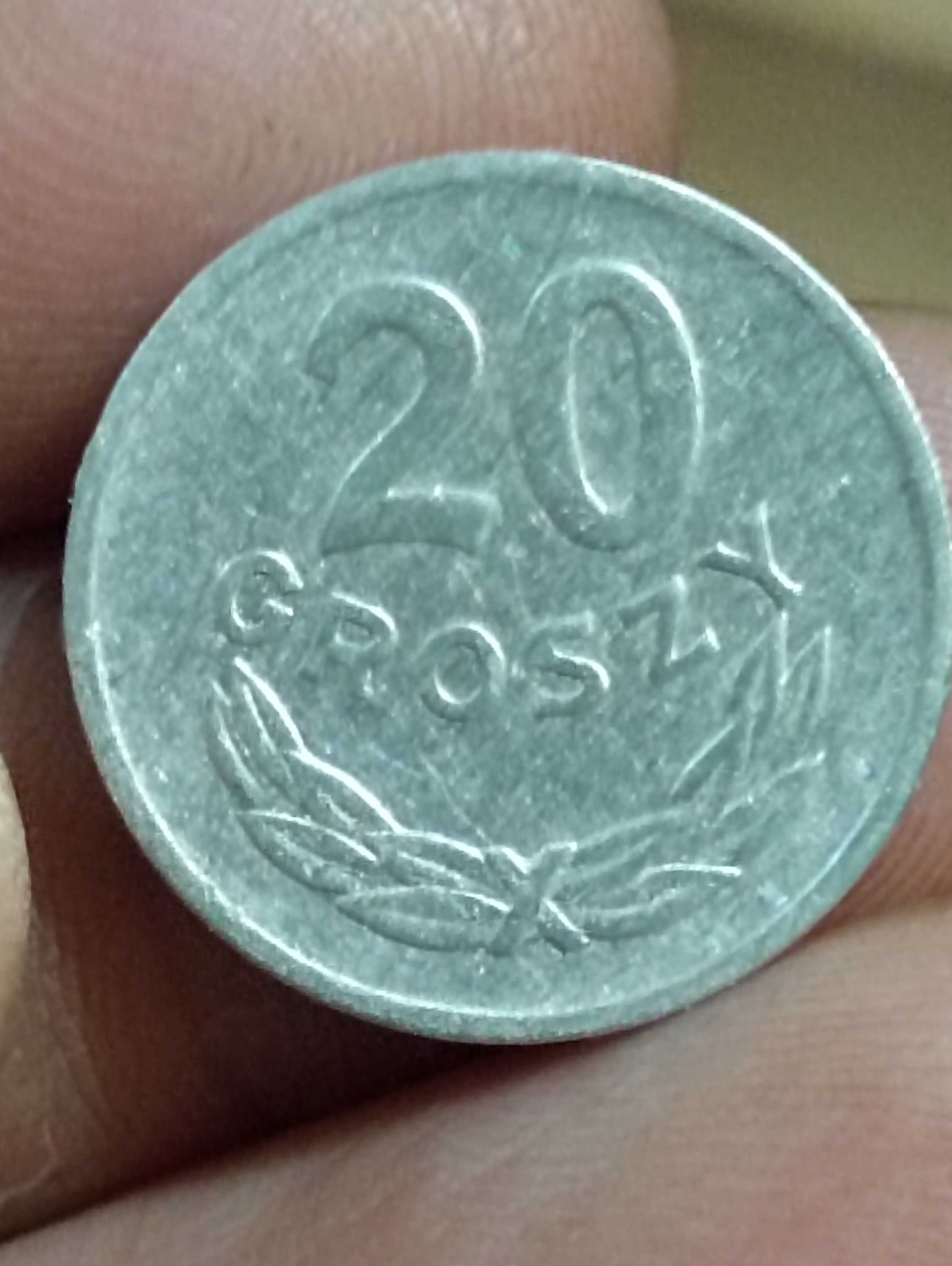 Sprzedam monete szosta 20 groszy 1949 rok bzm