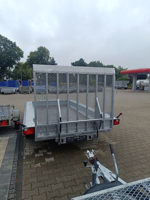 Przyczepa pod minikoparkę 3500kg duża największy wybór w Polsce od ręk
