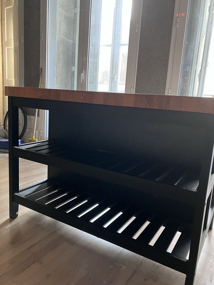 Ilha de cozinha IKEA Vadholma