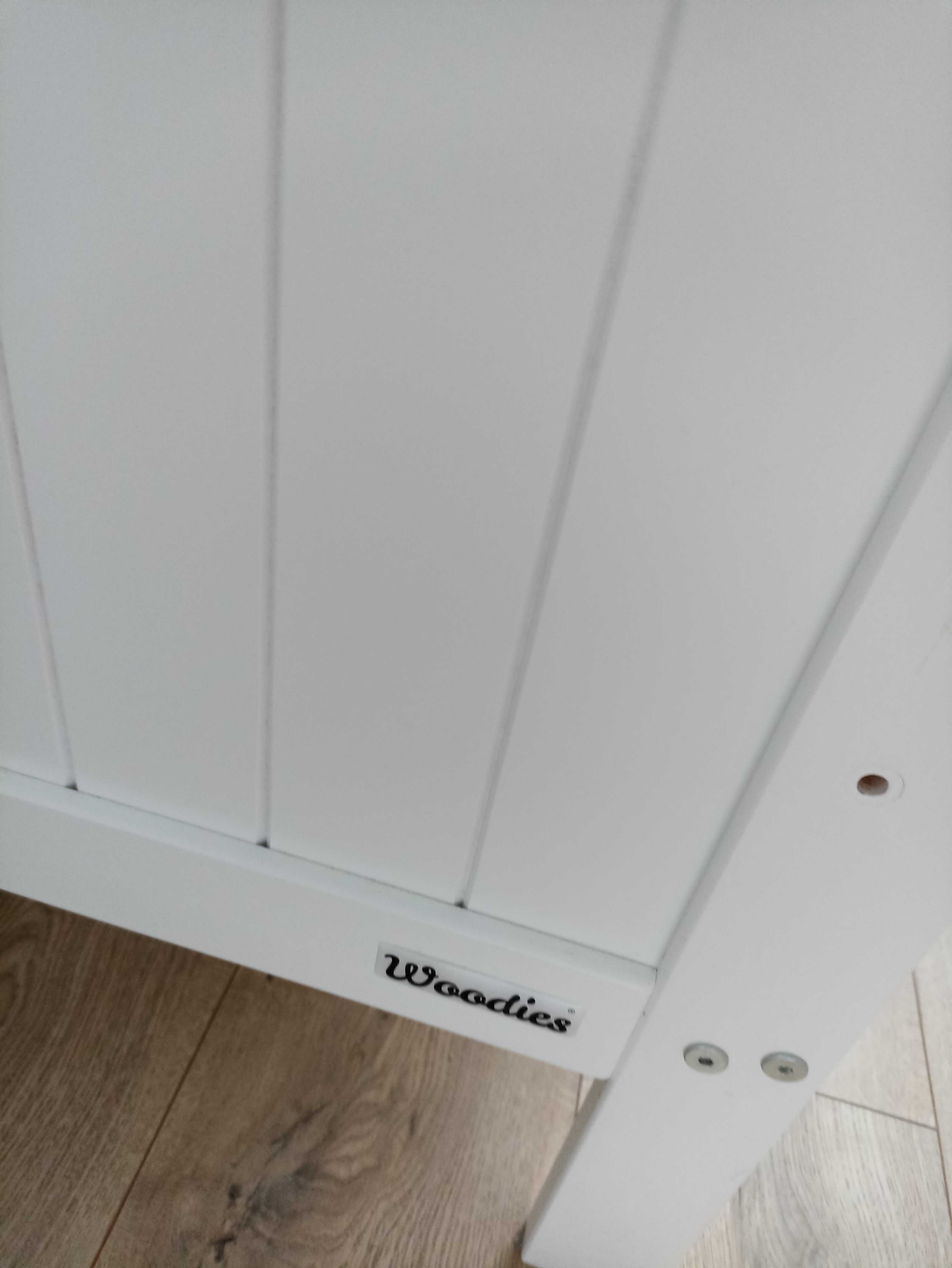 Łóżeczko Woodies Country z materacem Rucken