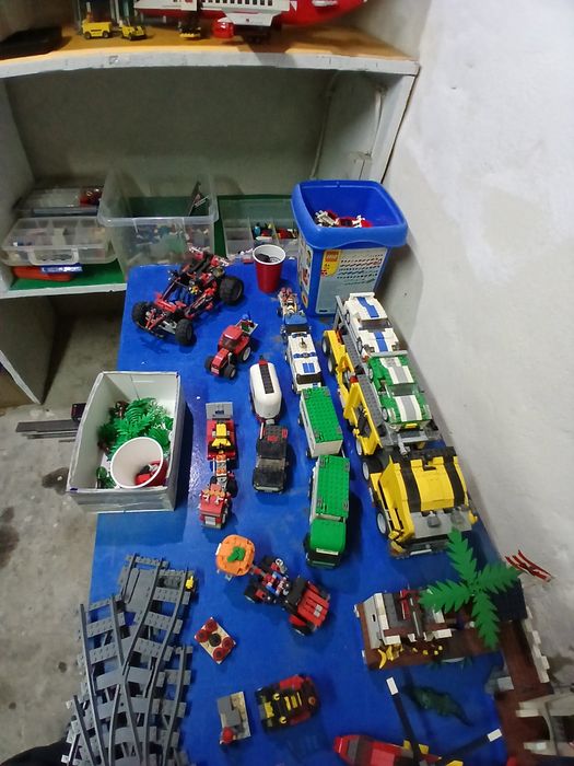 Troco Legos Comboio Aeroporto Vivendas etc.