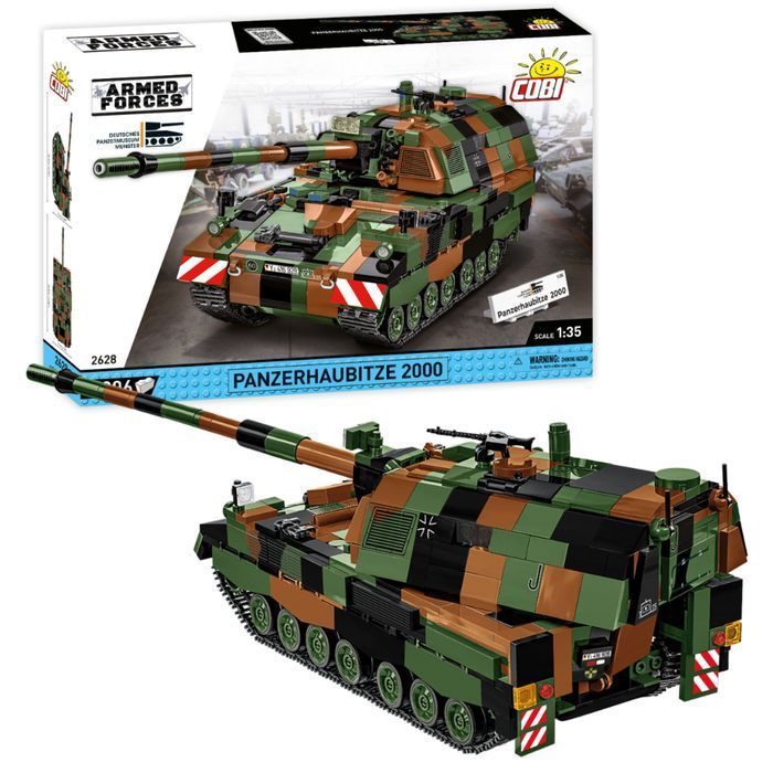 Klocki Cobi 2628 Czołg Panzerhaubitze 2000 Armed Forces 1006El.