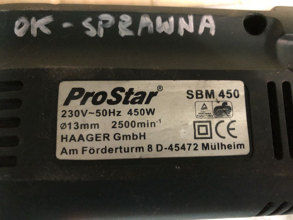 Wiertarka ProStar SBM -450