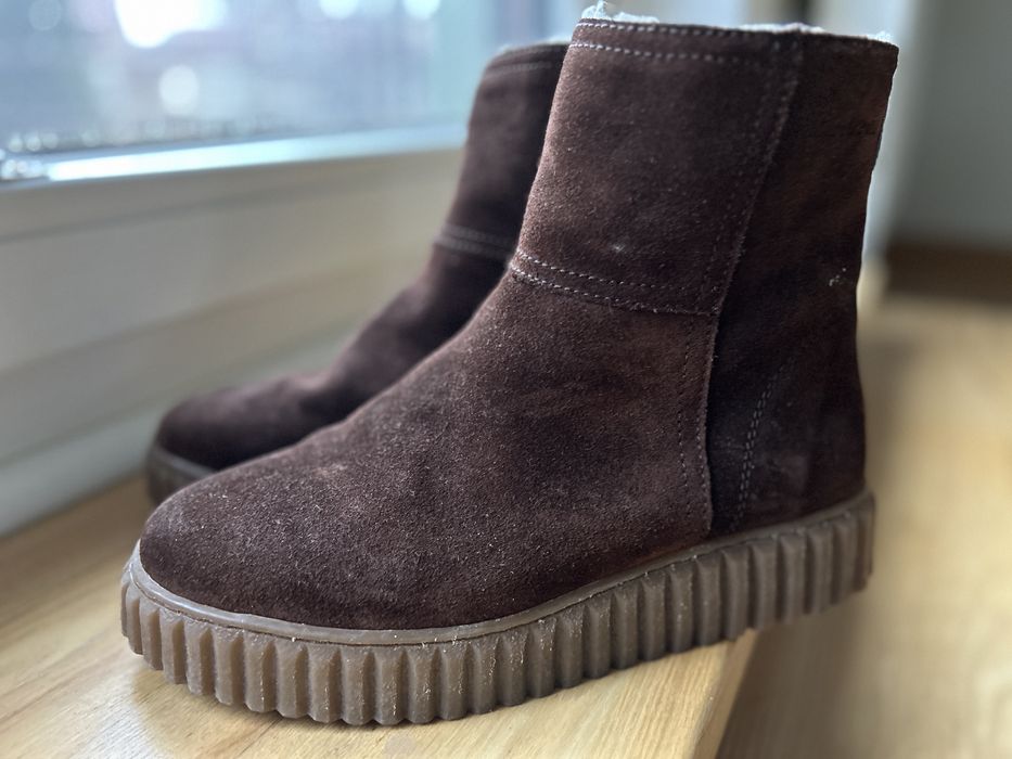 Botki, kozaczki Marc O'Polo, ocieplane 39. Stan jak nowe.