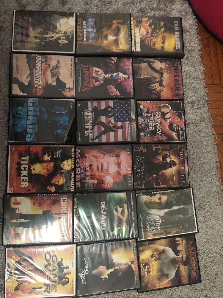 Coleção DVD filmes de ação