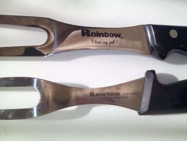 Fuzil e Facas de cozinha Rainbow, Wenger