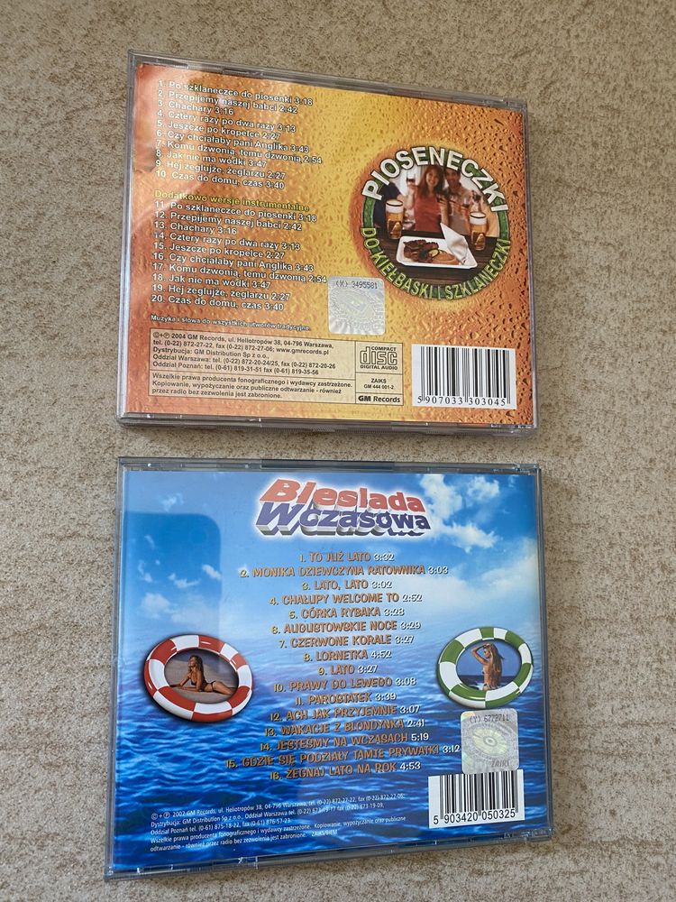 Muzyka biesiadna, imprezowa etc - 2 cd