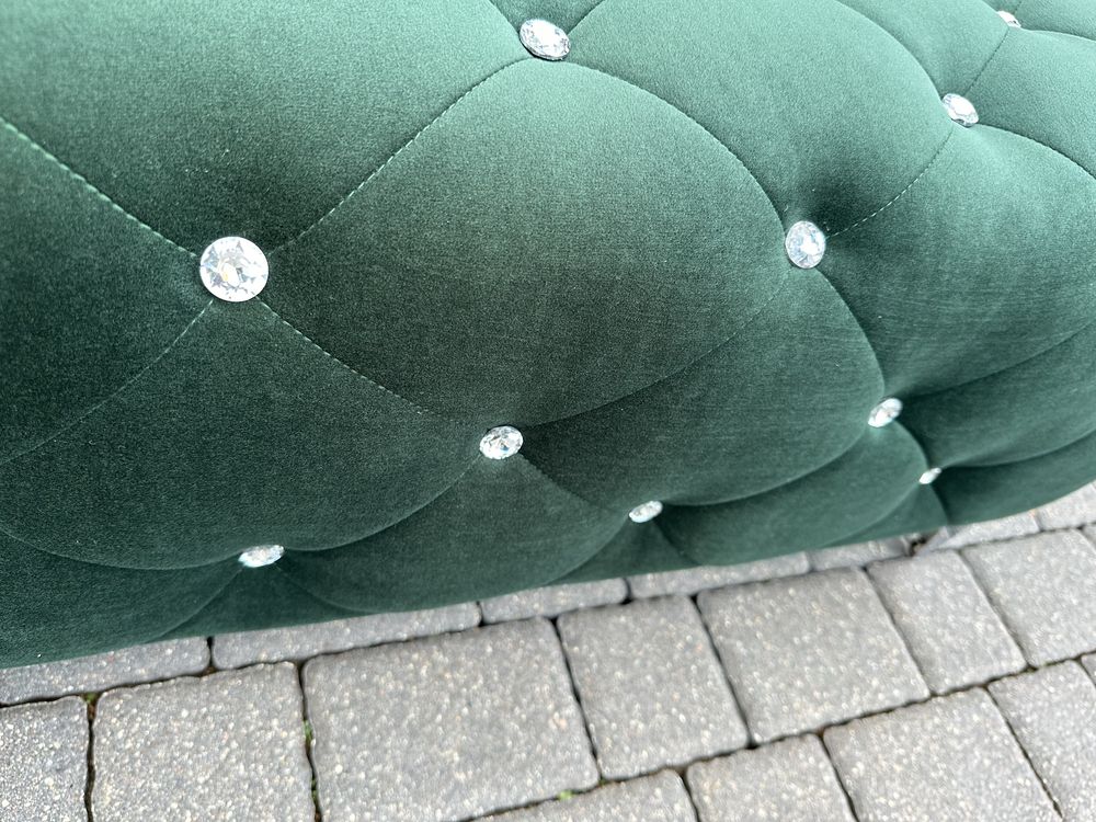 Ławeczka glamour pufa