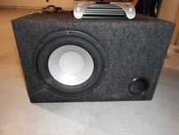 Zestaw Tuba basowa Infinity (1100W) + wzmacniacz JBL