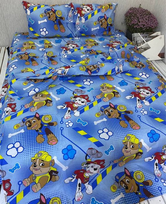 Дитяча постільна білизна цуценячий патруль , Щенячий патруль
