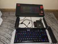 Klawiatura mech.bezprzewodowa, Red Dragon K621 Tkl ,jak NOWA,GWARAN
