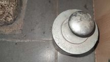 Conjunto de pesos, muito antigos, cobre