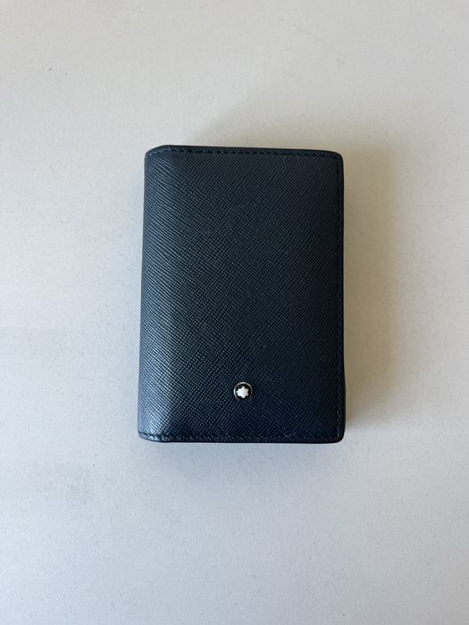 Carteira Montblanc - Pele Azul