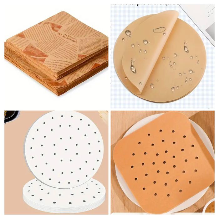 Пергаментний папір для випікання, ретро газета, пергамент для выпечки