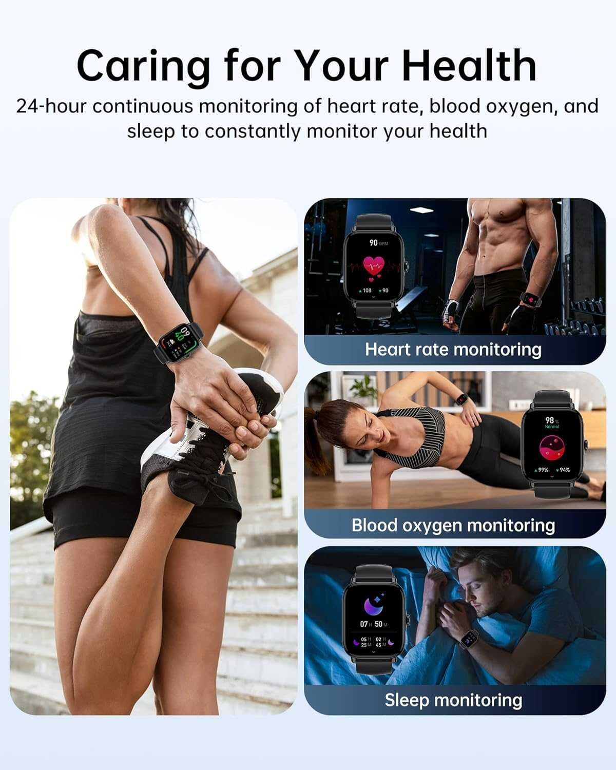 Inteligentny Zegarek, 1,85" Smartwatch Męski, LLKBOHA P72-V1.0 spp3