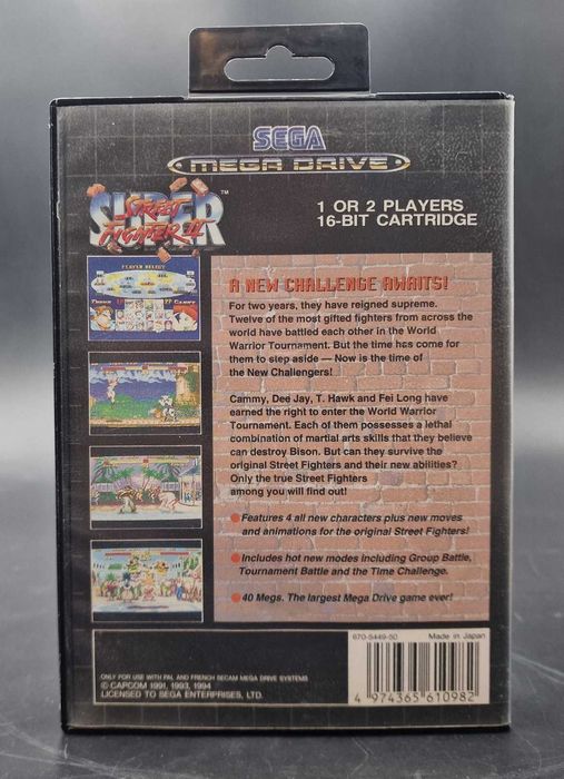 Super Street Fighter II Mega Drive