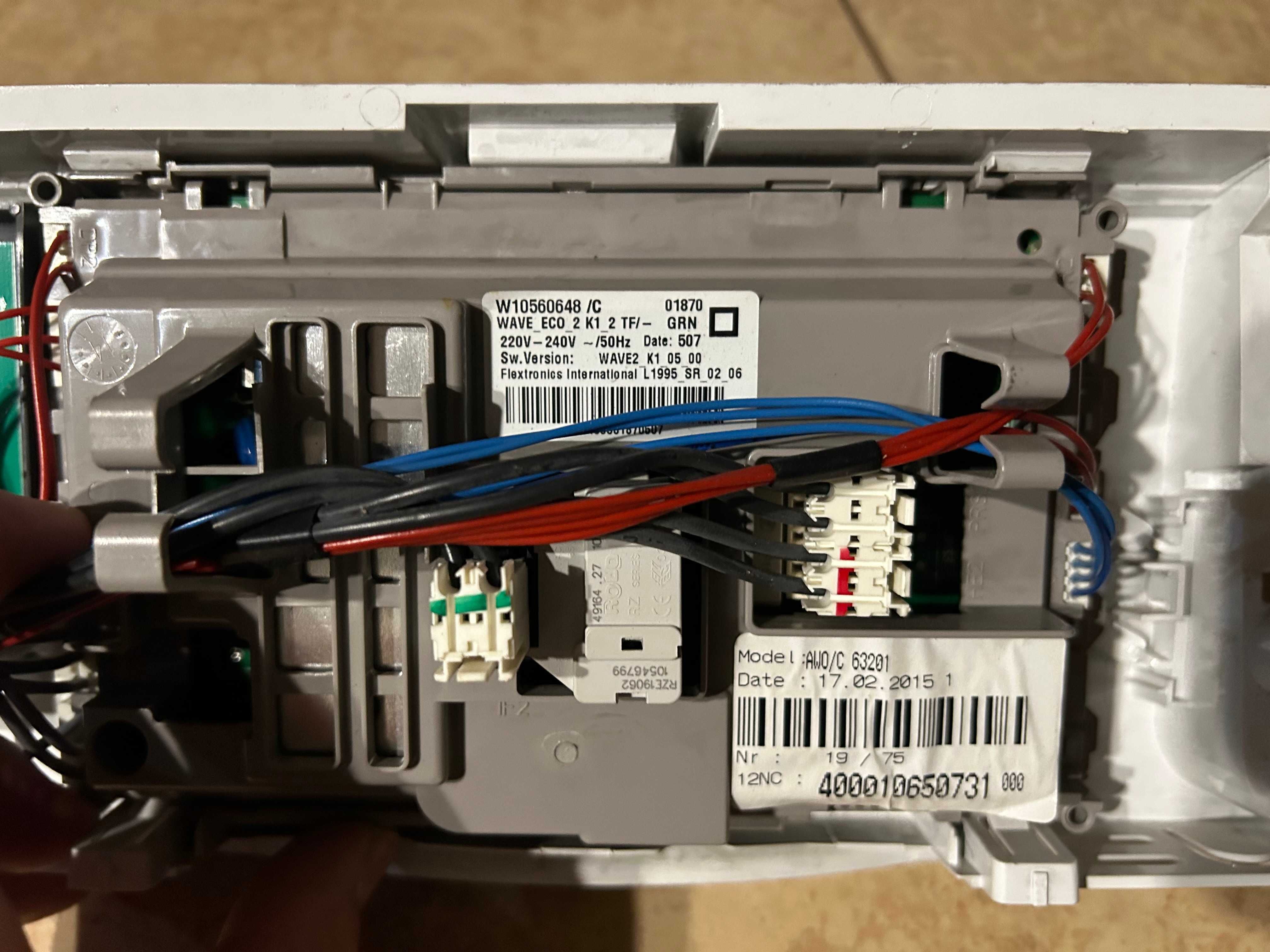 Panel moduł pralki Whirlpool AWO/C 63201