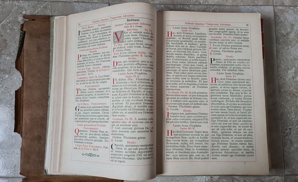 Missale Romanum de 1878 – Edição de Luxo rara com detalhes dourados