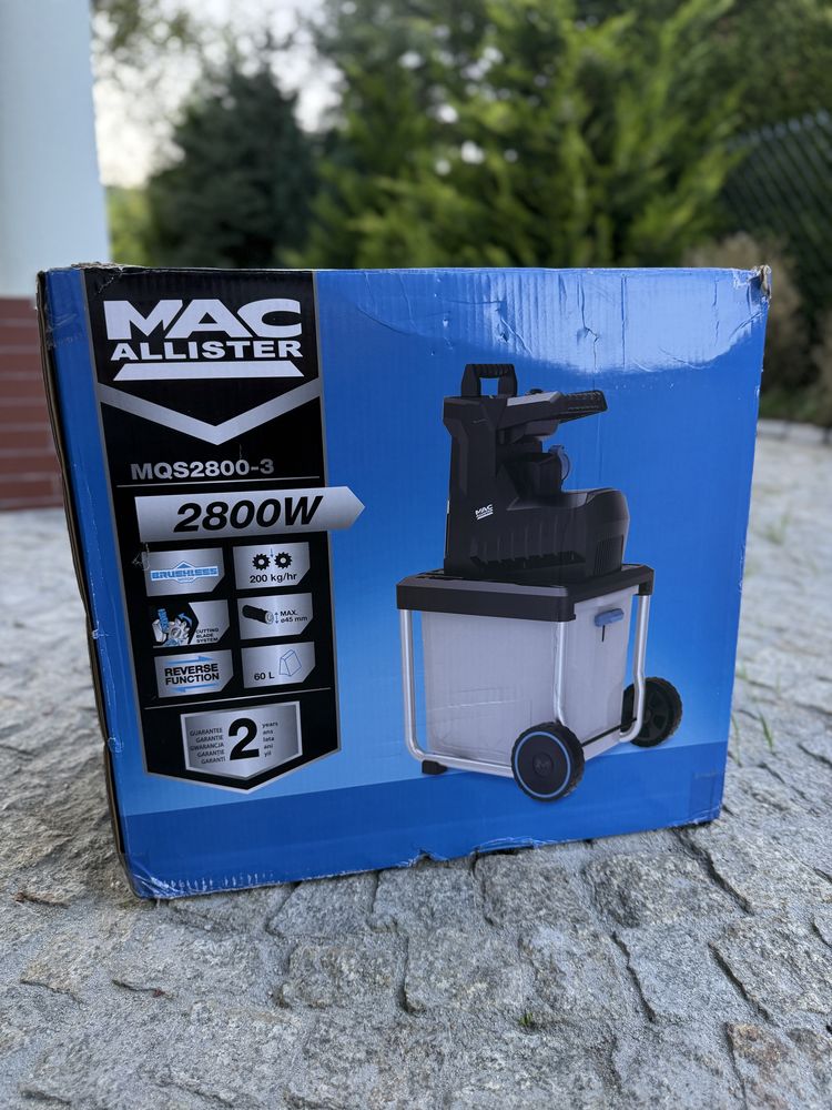 Rozdrabniacz do gałęzi MacAllister 2800 W
