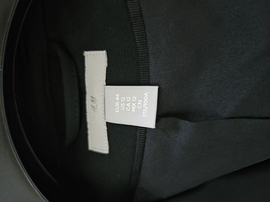 NOWA czarna marynarka, żakiet H&M r.44