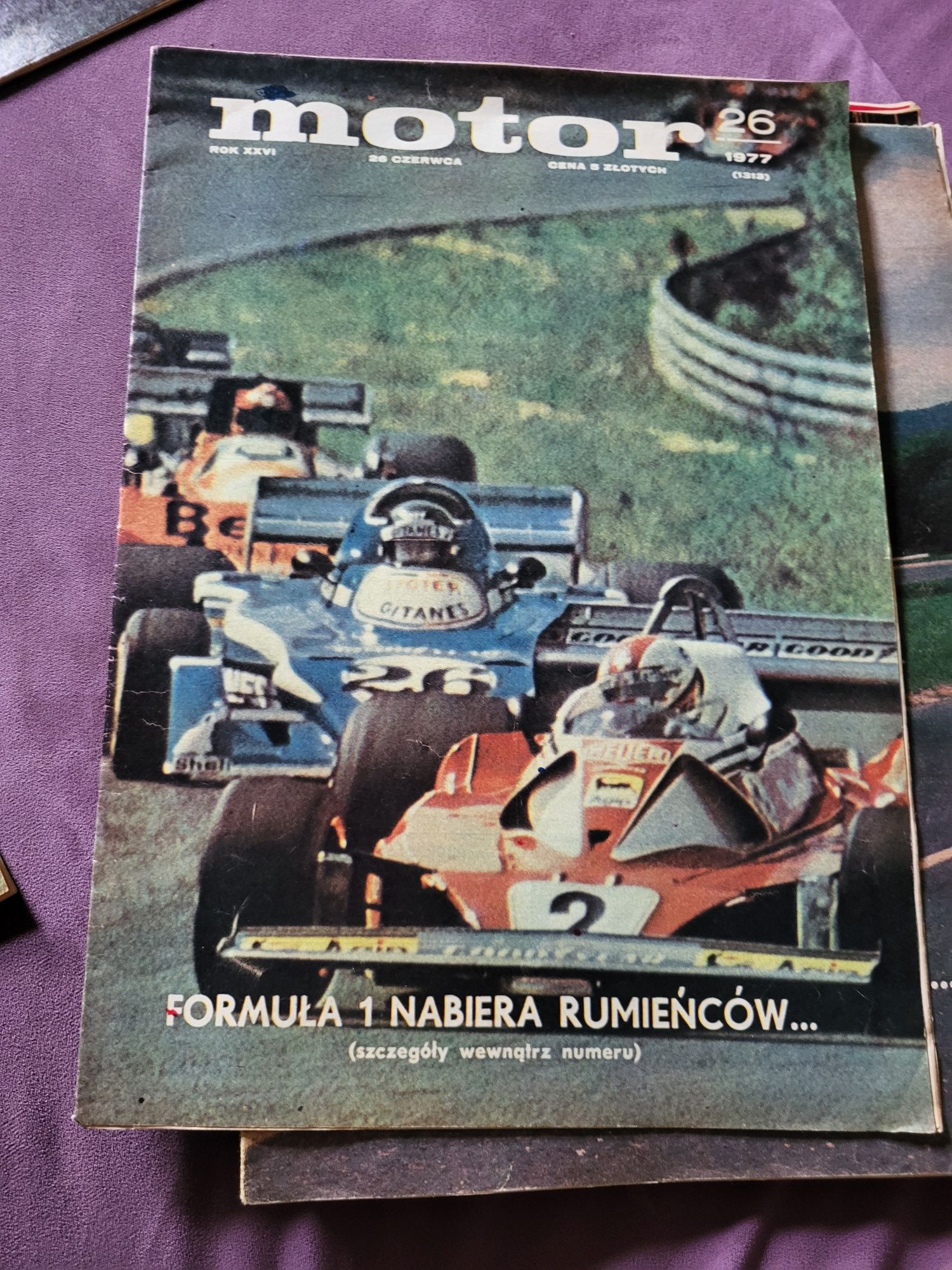 Tygodnik Motor z 1977 roku