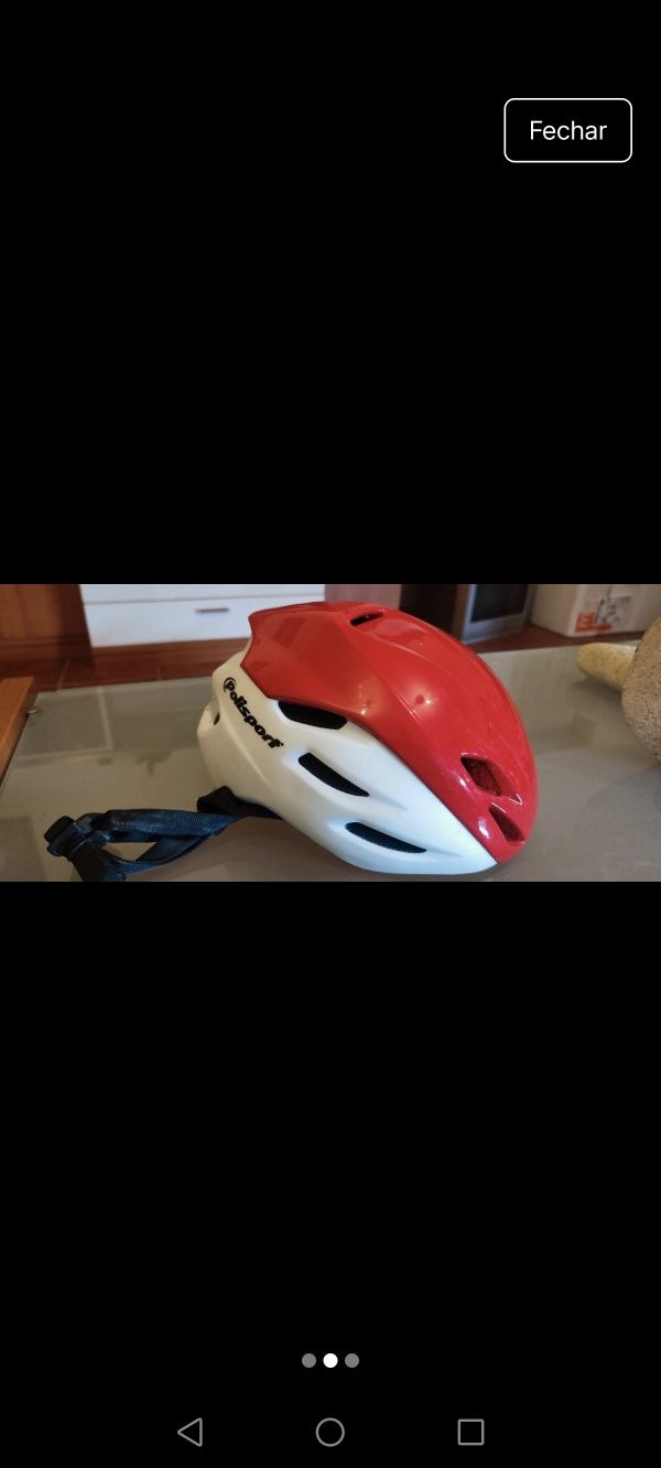 Capacete polisport tamanho S
