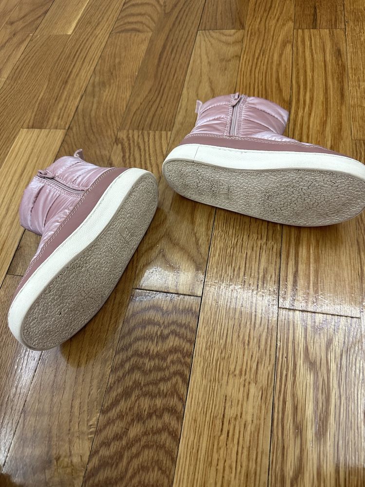 Botas Rosa Menina _zara